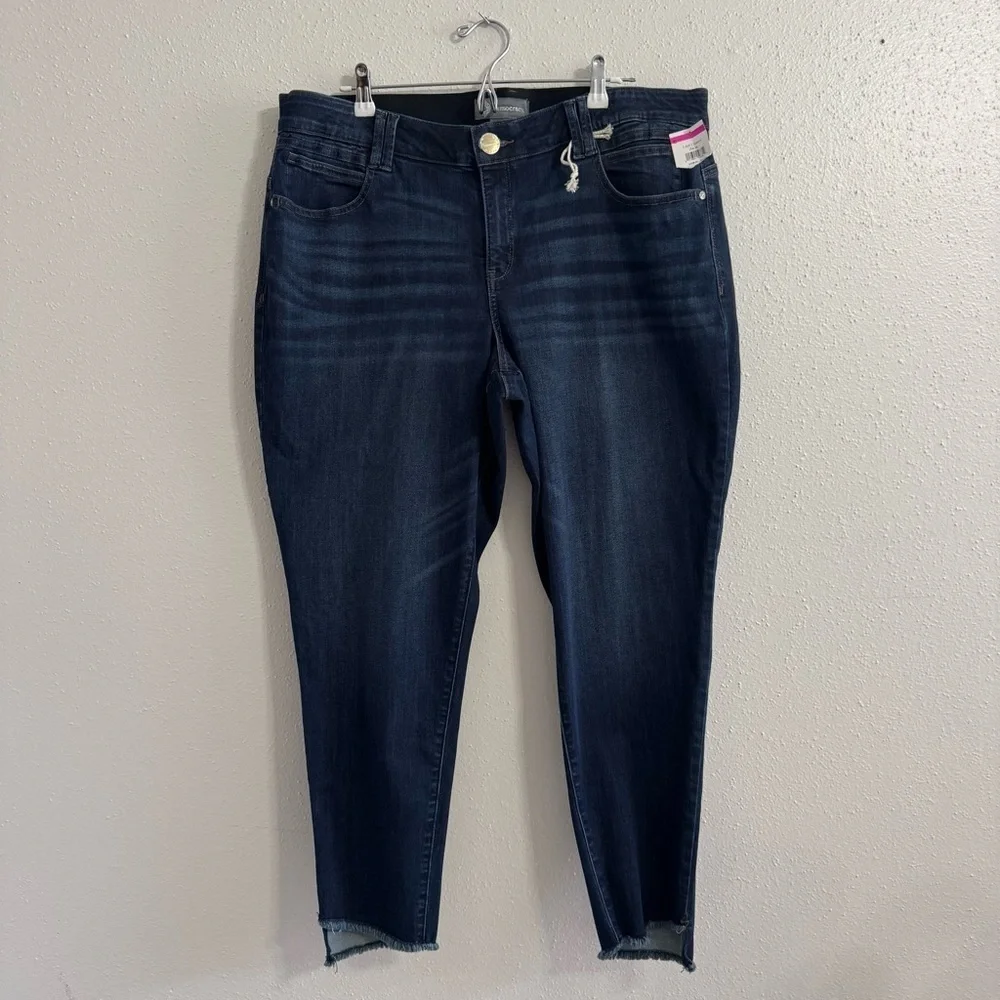 NWT Democracy "Ab" Technology High Rise Ankle Jeans 20W - Picture 1 of 9